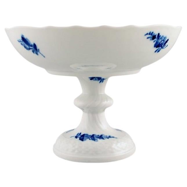 Royal Copenhagen Blue Flower Curved Compote, Dated 1968