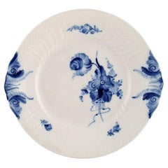 Royal Copenhagen Blue Flower Curved Dish, Dated 1962