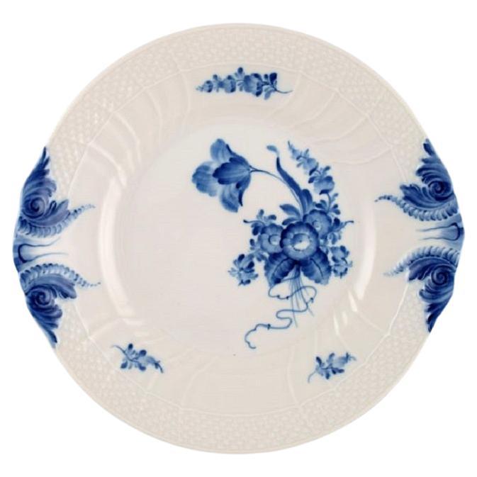 Royal Copenhagen Blue Flower Curved Dish For Sale
