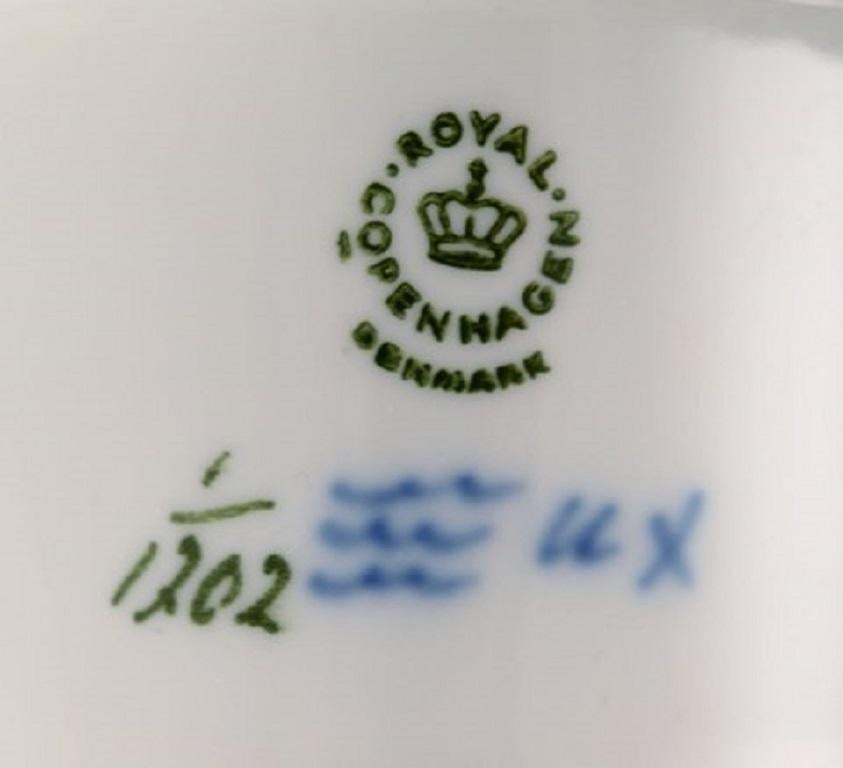 Royal Copenhagen Blue Fluted Full Lace Coffee Pot in Porcelain 2