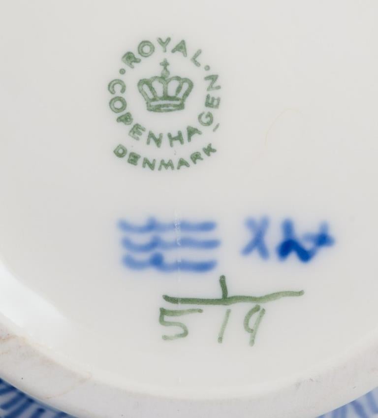 Royal Copenhagen Blue Fluted Half Lace, coffee pot in porcelain. For Sale 3