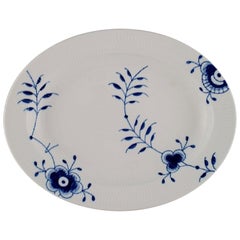 Royal Copenhagen Blue Fluted Mega Serving Dish, 21st Century