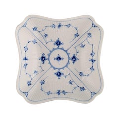 Royal Copenhagen Blue Fluted Plain Bowl, Model Number 1/26, Dated 1949