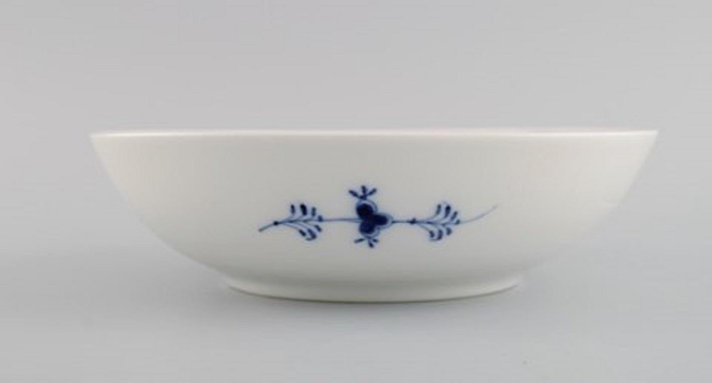 Hand-Painted Royal Copenhagen Blue Fluted Plain bowl, Model number 1/311, Dated 1949 For Sale