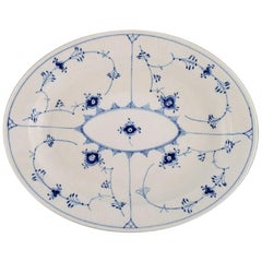 Royal Copenhagen Blue Fluted Plain Serving Dish, Model Number 1/99