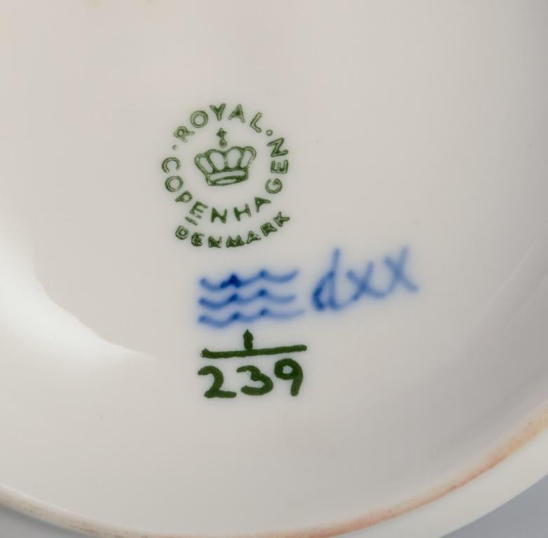 Royal Copenhagen Blue Fluted Plain sugar bowl. Dated 1965. 1