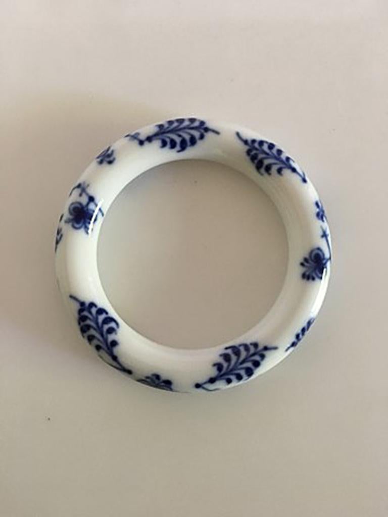 Royal Copenhagen Blue Fluted Porcelain Bracelet. 6 cm inner diameter (2 23/64 in). In perfect condition.