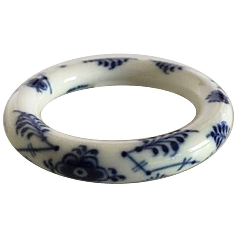 Royal Copenhagen Blue Fluted Porcelain Bracelet For Sale