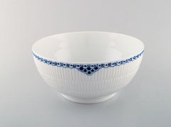 Royal Copenhagen Blue Painted Princess Salad Bowl in Porcelain