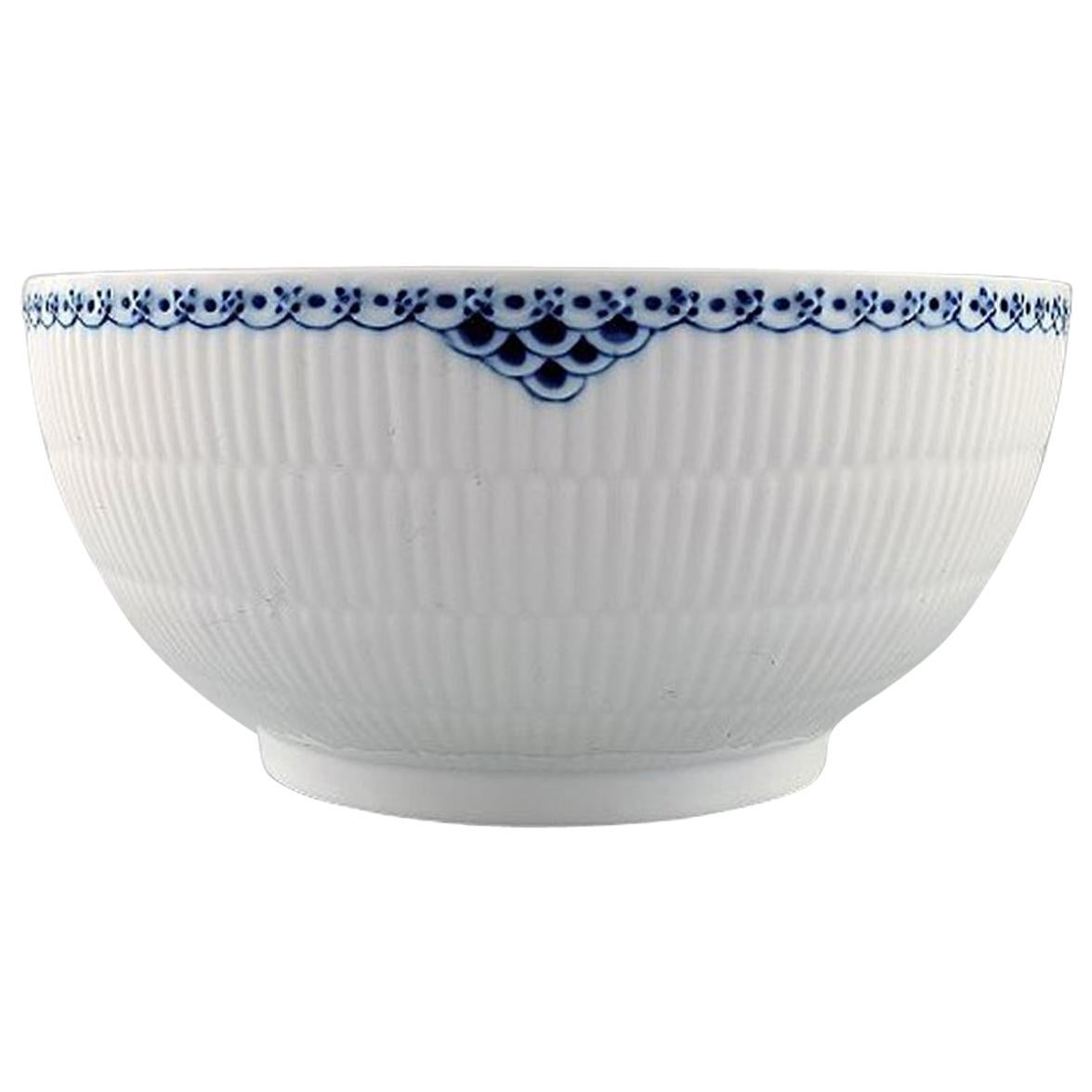 Royal Copenhagen Blue Painted Princess Salad Bowl in Porcelain