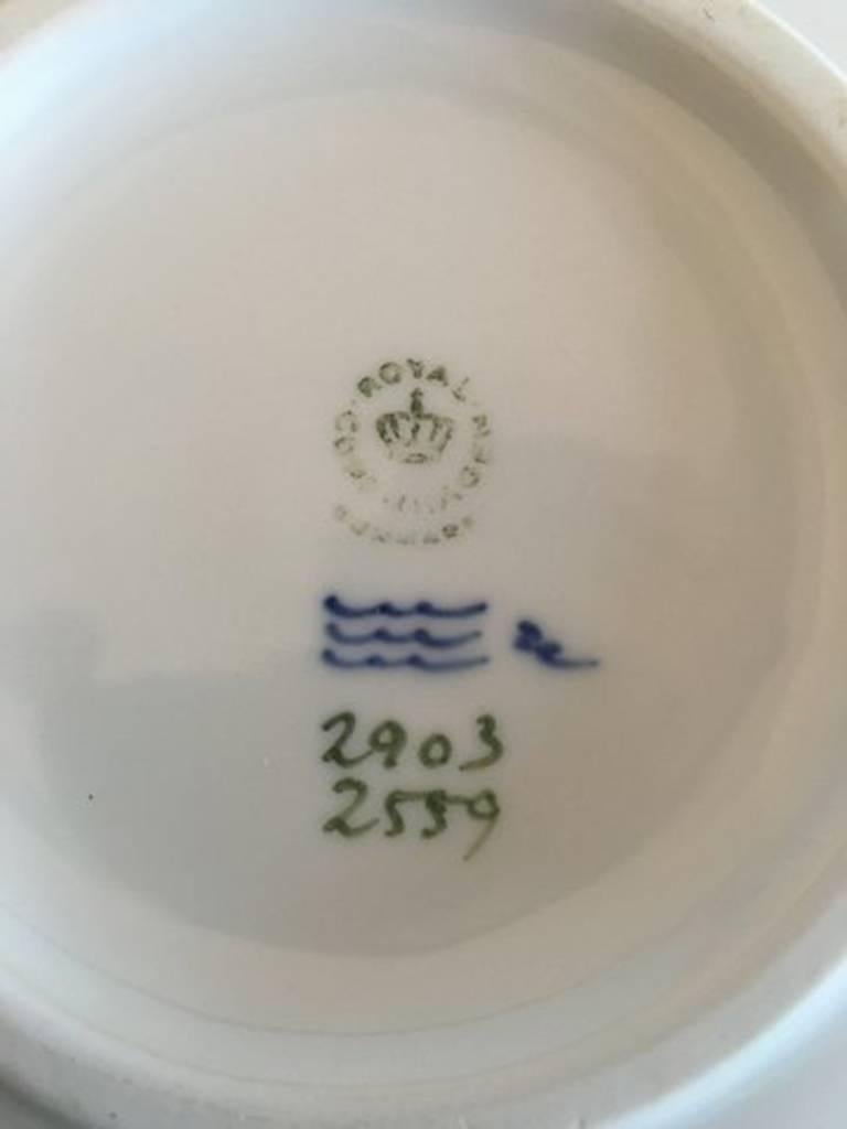 Royal Copenhagen Bowl #2903/2559. 18.5 cm (7 9/32 in)