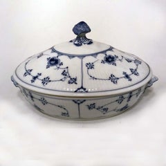 Royal Copenhagen Breakfast Service for Four in the "Blue Fluted" Pattern
