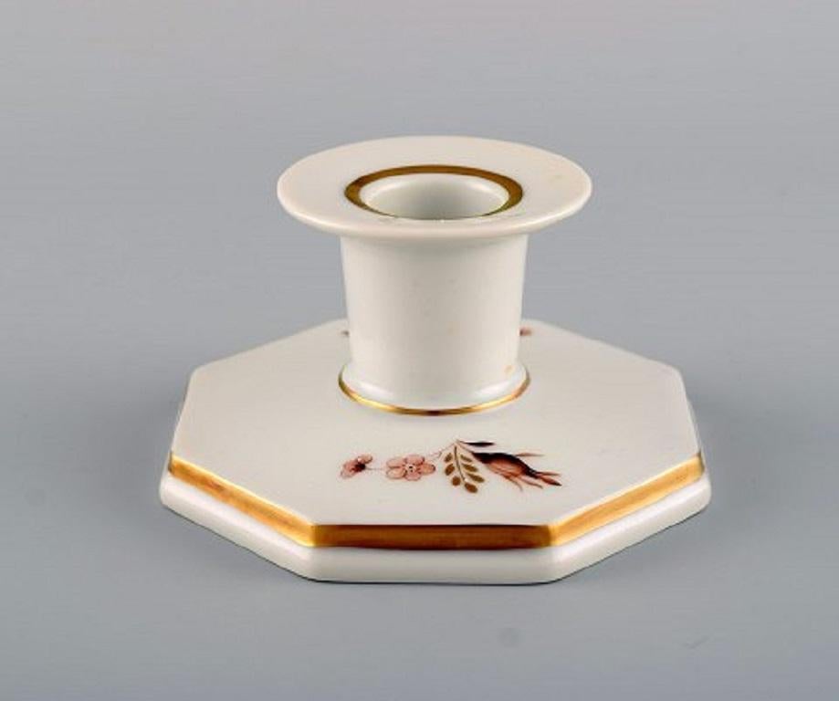 Danish Royal Copenhagen Brown Rose Coffee Service for Six People, 1960s For Sale