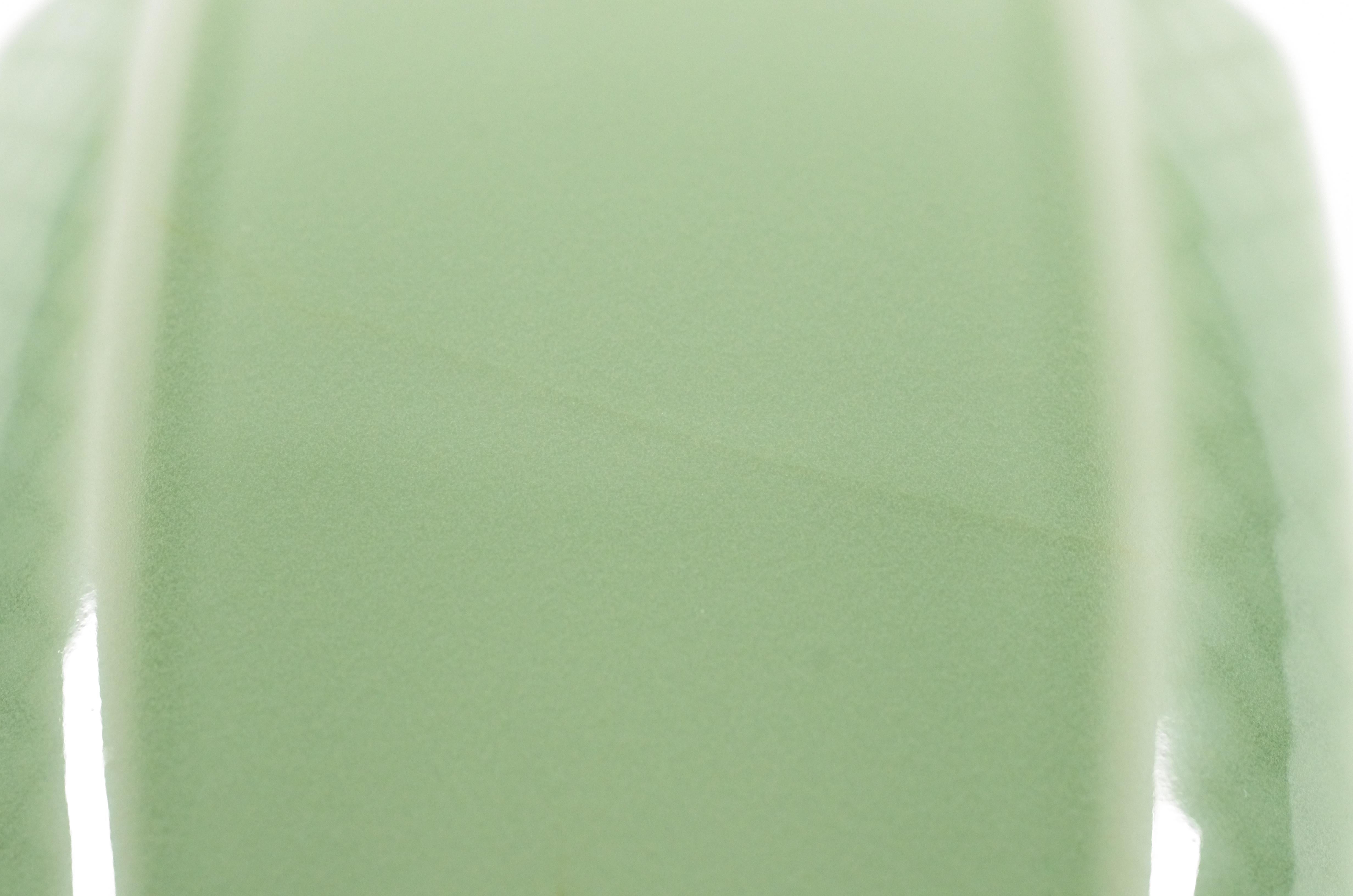 Royal Copenhagen – Celadon-Flask und Teller – Georg Thystrup im Angebot 3
