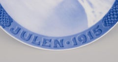 Royal Copenhagen Christmas Plate from 1915