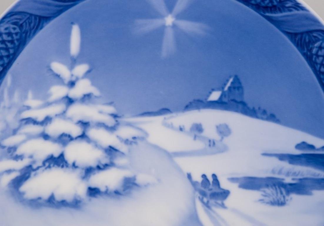 Plato de Navidad de Royal Copenhagen de 1915 Danés en venta