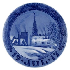 Royal Copenhagen Christmas Plate from 1917