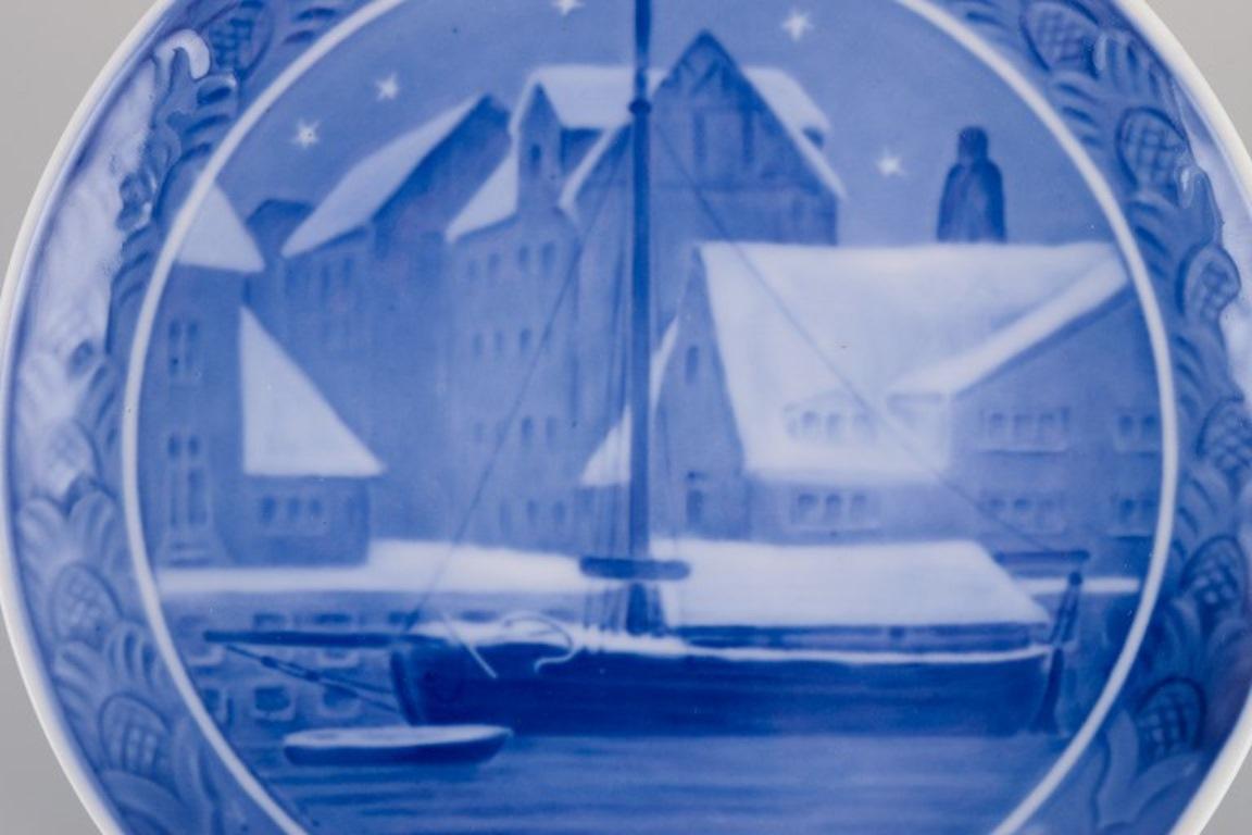 Royal Copenhagen Weihnachtsteller von 1926.  (Dänisch) im Angebot