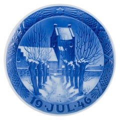 Royal Copenhagen Christmas plate from 1946