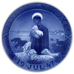 Royal Copenhagen, Christmas Plate from 1947