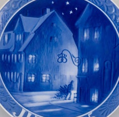 Royal Copenhagen Christmas Plate in porcelain, from 1925