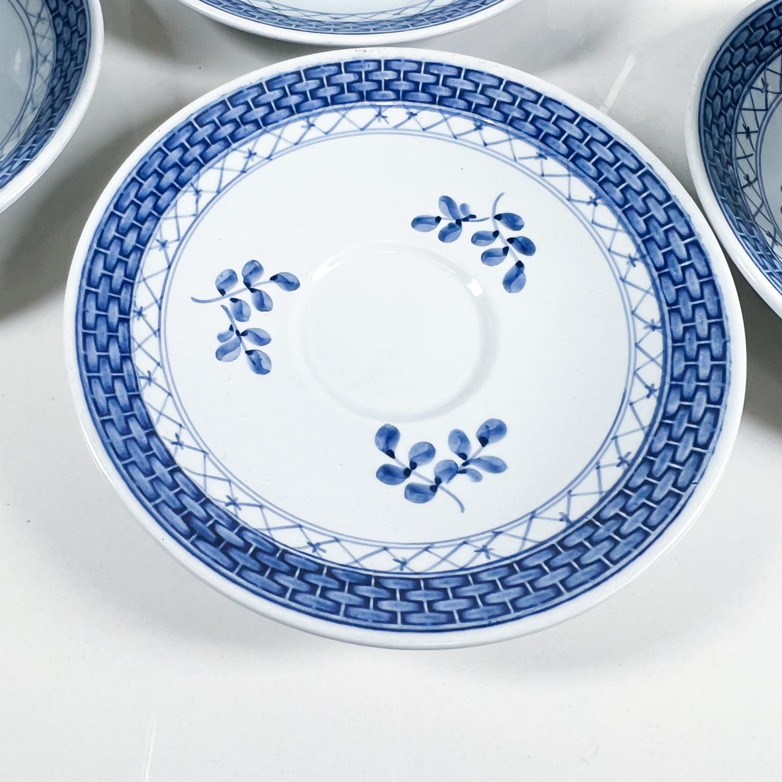 danish blue and white china