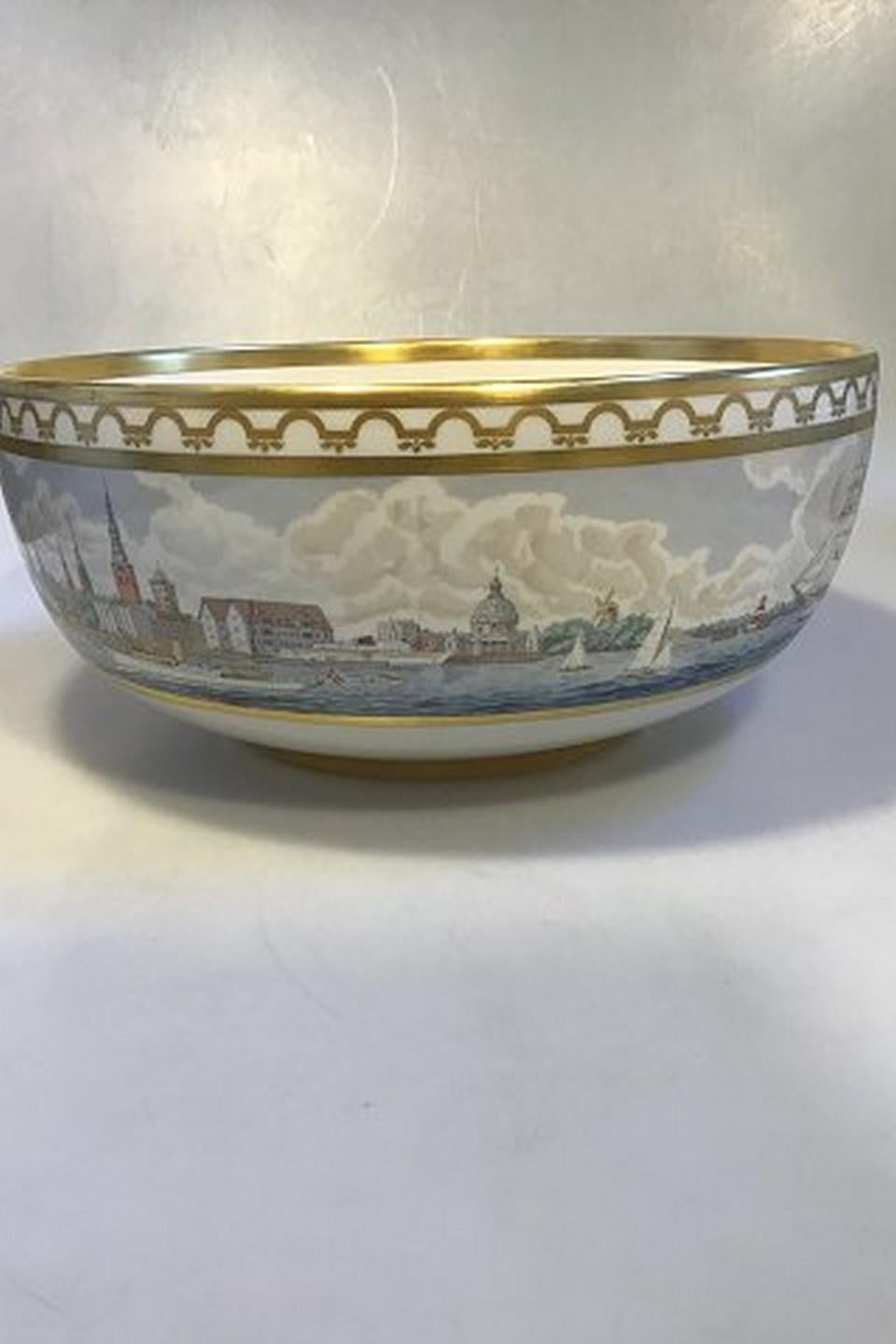 Neoclassical Royal Copenhagen Commemorative Bowl 1775-1975 No 749/2500 For Sale