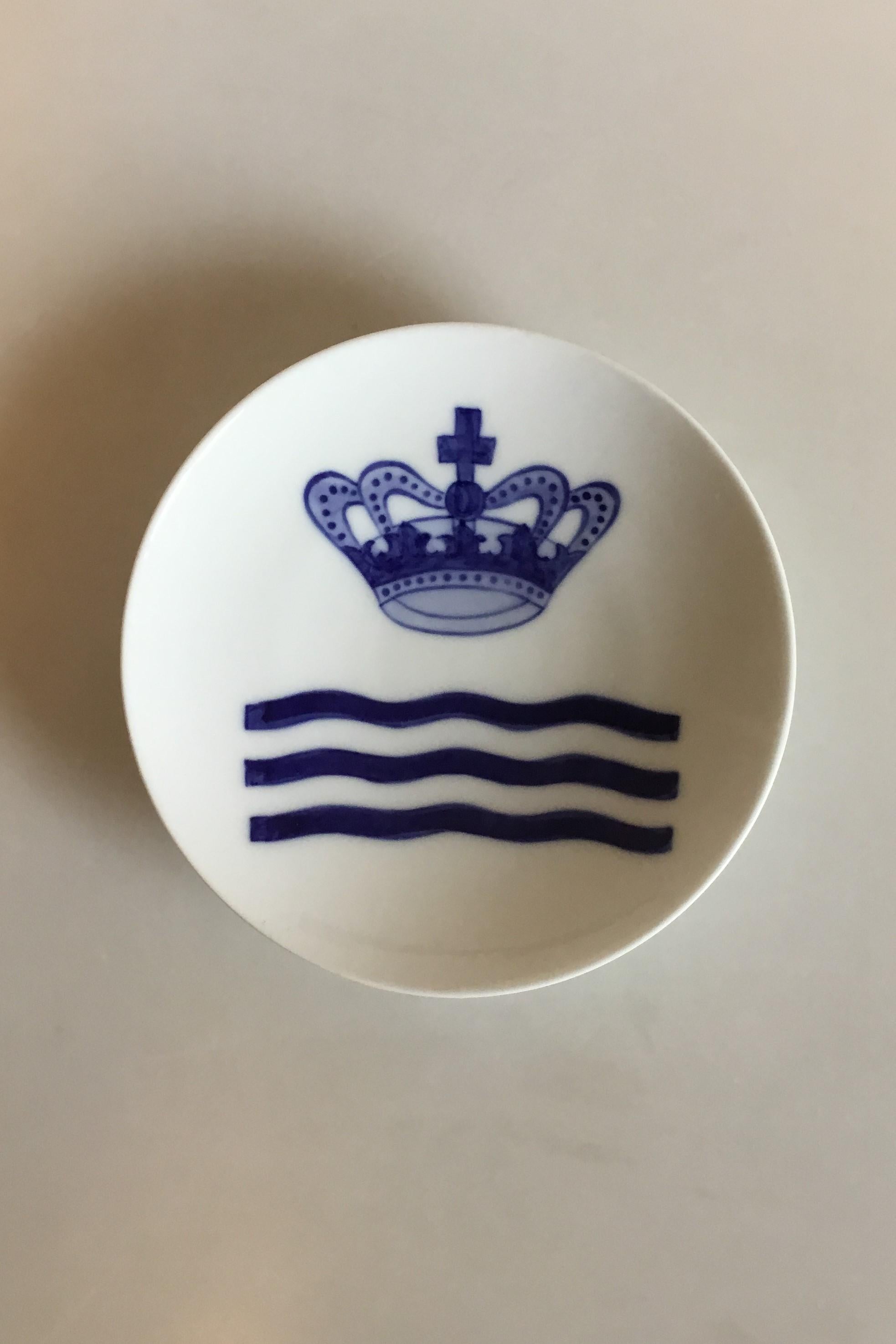 Art Nouveau Royal Copenhagen Commemorative Plate from 1888 RC-CM1A For Sale