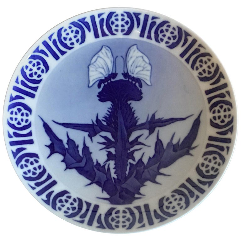 Royal Copenhagen Commemorative Plate from 1898, RC-CM25 For Sale
