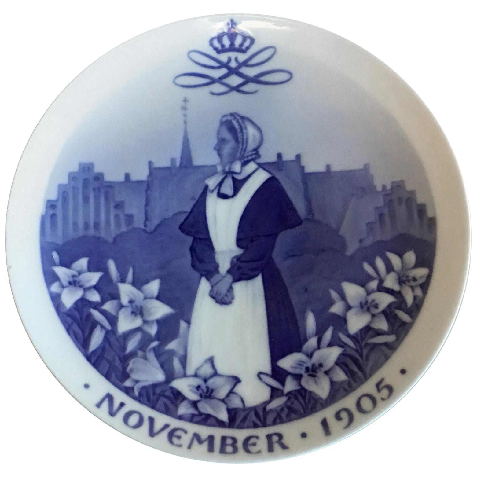 Royal Copenhagen Commemorative Plate from 1905 RC-CM57
