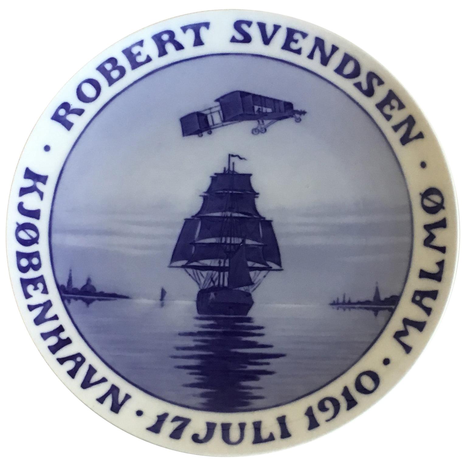 Royal Copenhagen Commemorative Plate from 1910 RC-CM110 For Sale