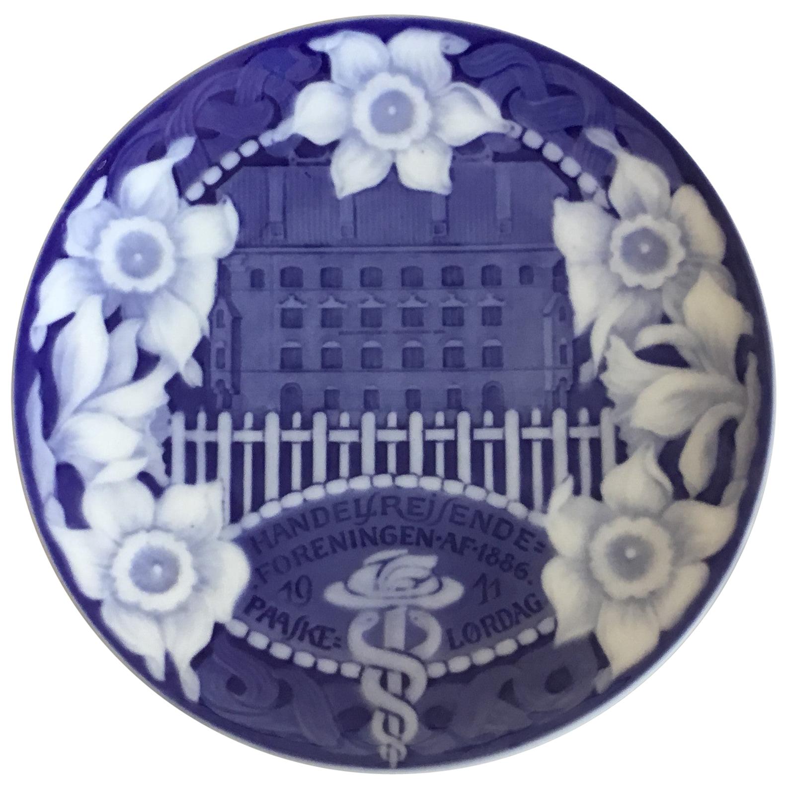 Royal Copenhagen Commemorative Plate from 1911 RC-CM113 For Sale