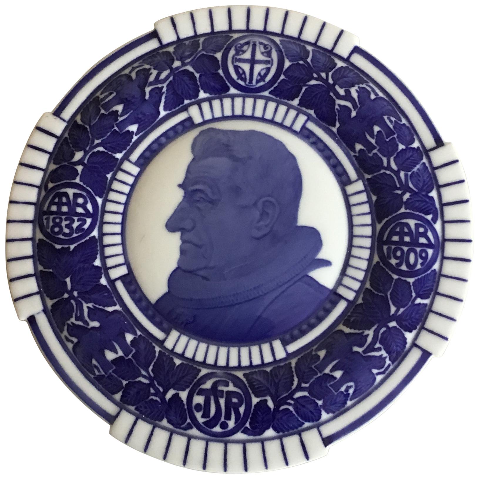 Royal Copenhagen Commemorative Plate from 1911 RC-CM114 For Sale