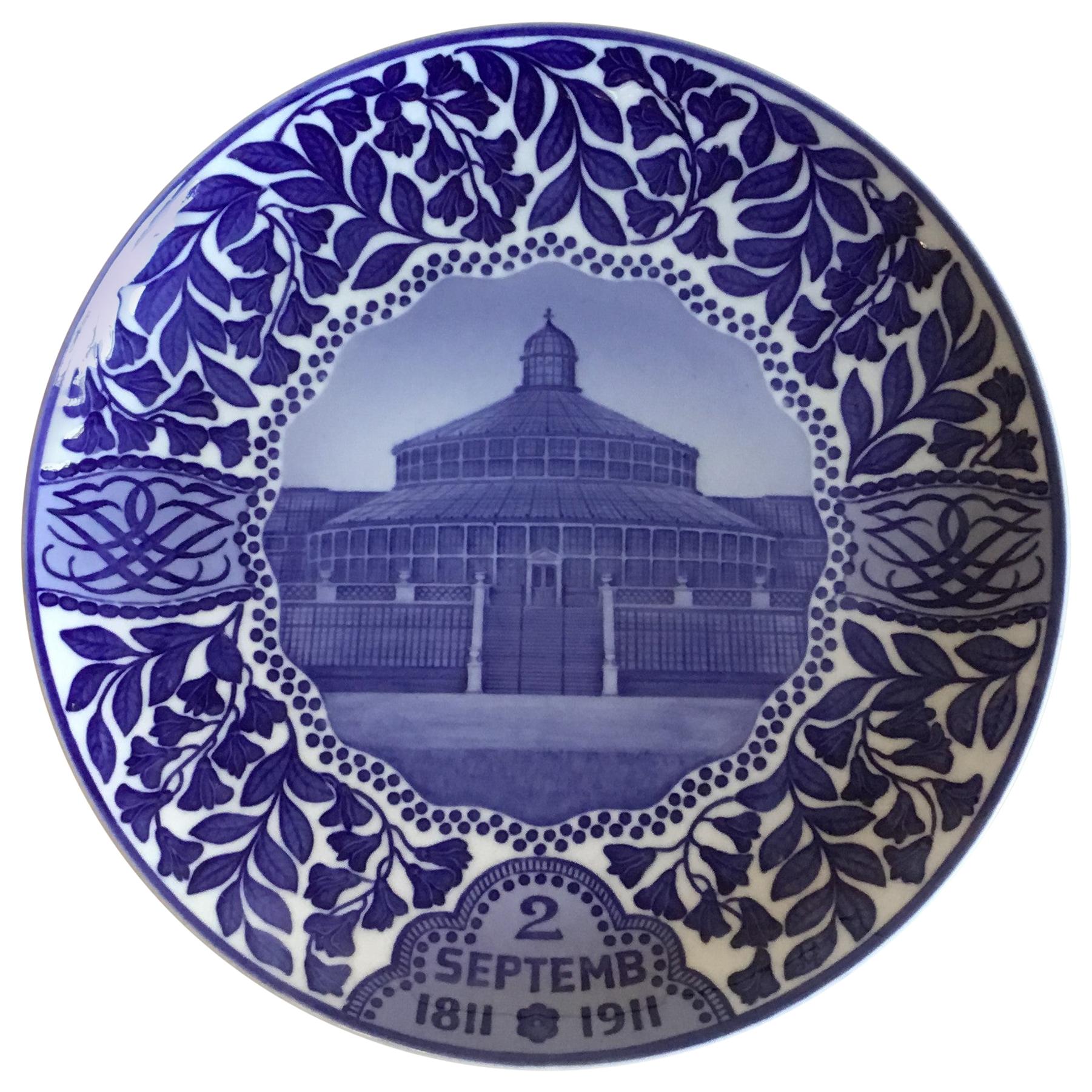 Royal Copenhagen Commemorative Plate from 1911 RC-CM122 For Sale