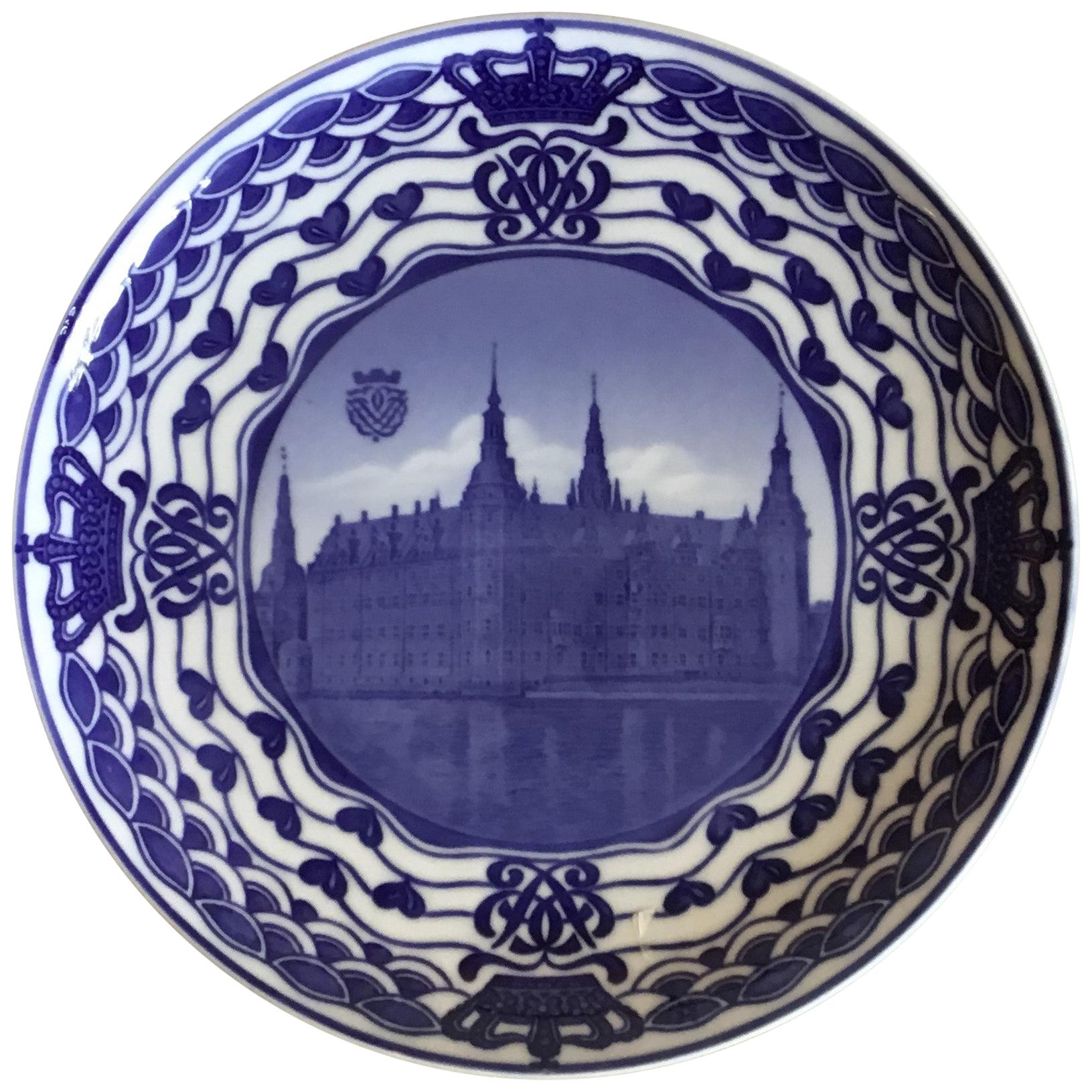 Royal Copenhagen Commemorative Plate from 1911 RC-CM123 For Sale