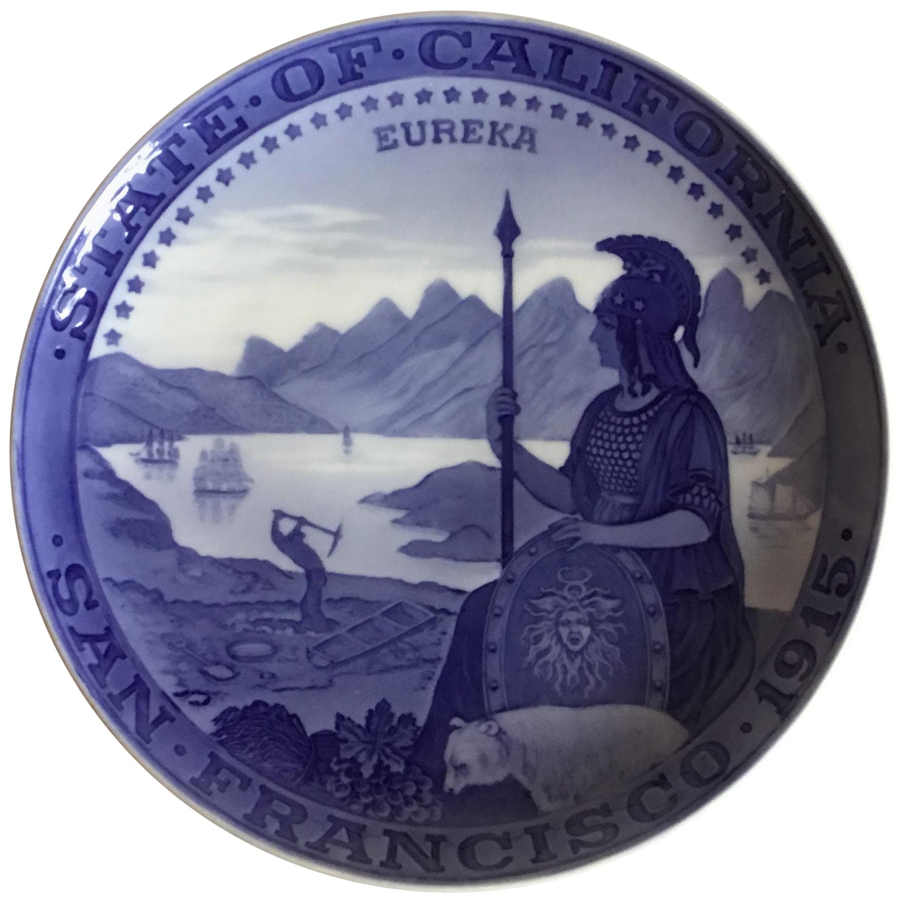 Royal Copenhagen Commemorative Plate from 1915 RC-CM157