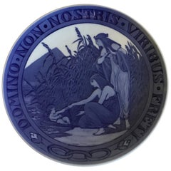 Royal Copenhagen Commemorative Plate from 1918 RC-CM182