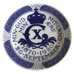 Royal Copenhagen-Gedenkteller von 1920 RC-CM195