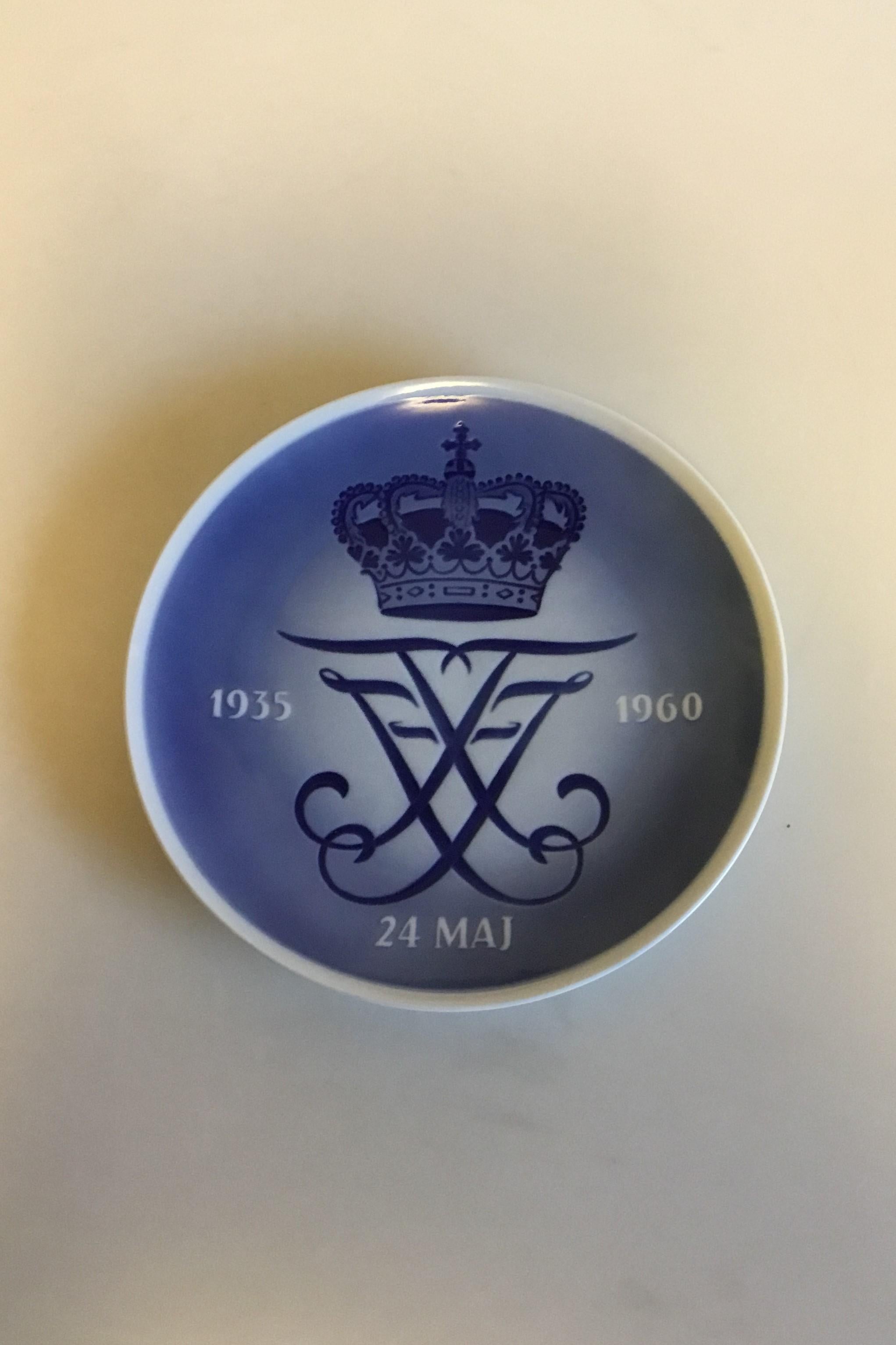 Art Nouveau Royal Copenhagen Commemorative Plate from 1960 RC-CM308 For Sale