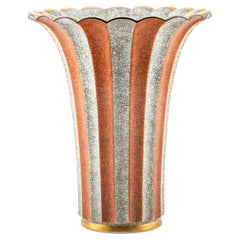 Royal Copenhagen Crackle Vase