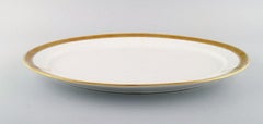 Royal Copenhagen Dagmar, White, Large Oval Serving Dish in Porcelain