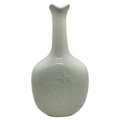 Royal Copenhagen Danish white China Vase, 1950s