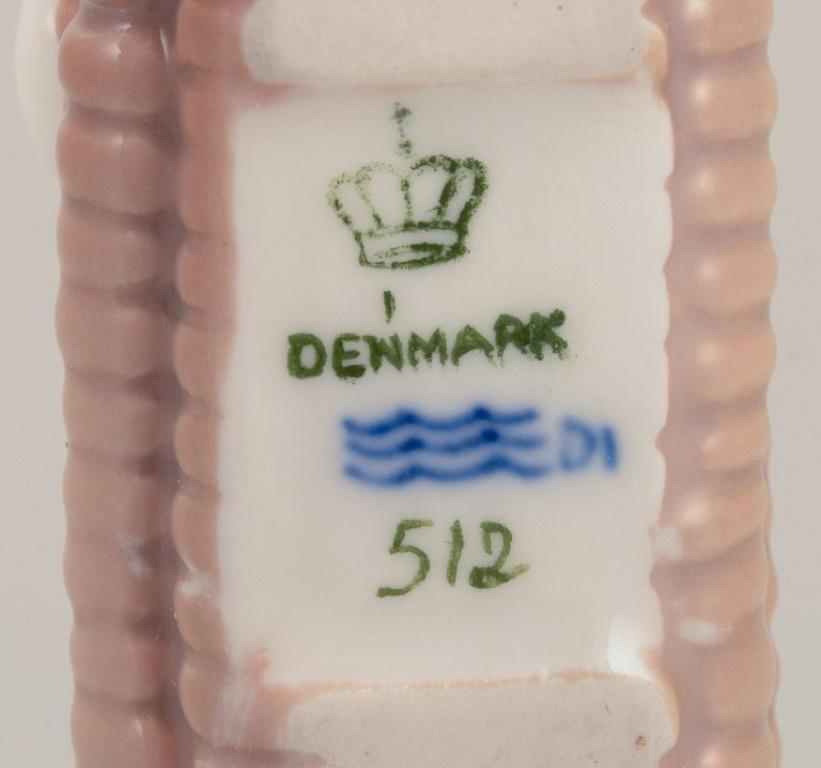 Royal Copenhagen, Denmark. Porcelain figurine of a mouse on a corn cob. For Sale 2