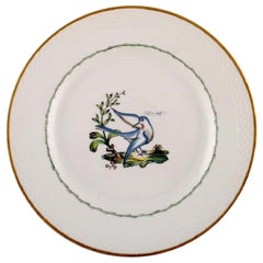 Royal Copenhagen Dinner Plate in Hand Painted Porcelain, 31 Pcs in Stock
