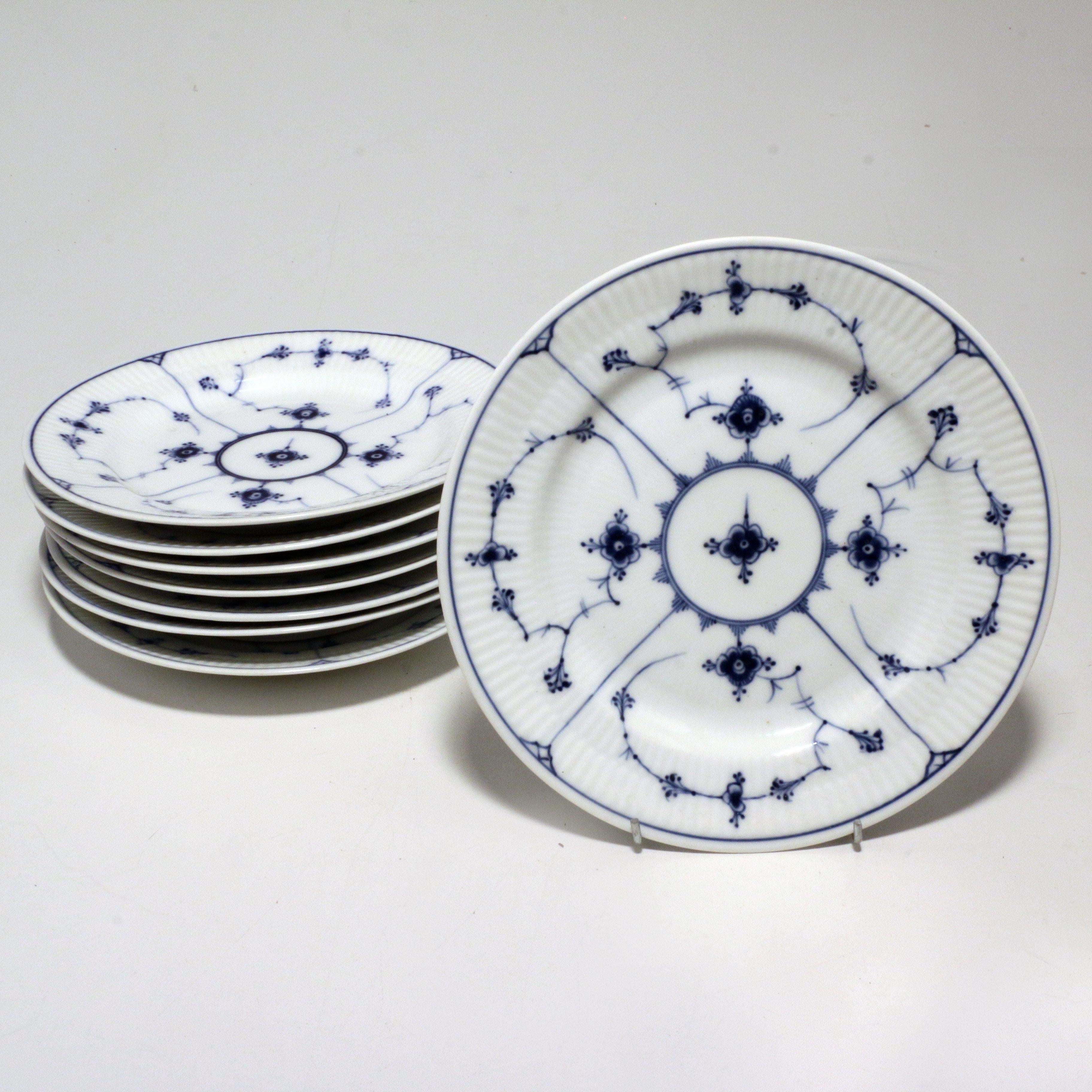 Royal Copenhagen Dinner Service for Eight in the 