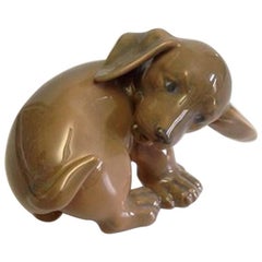 Royal Copenhagen Chien RC Teckel #1407
