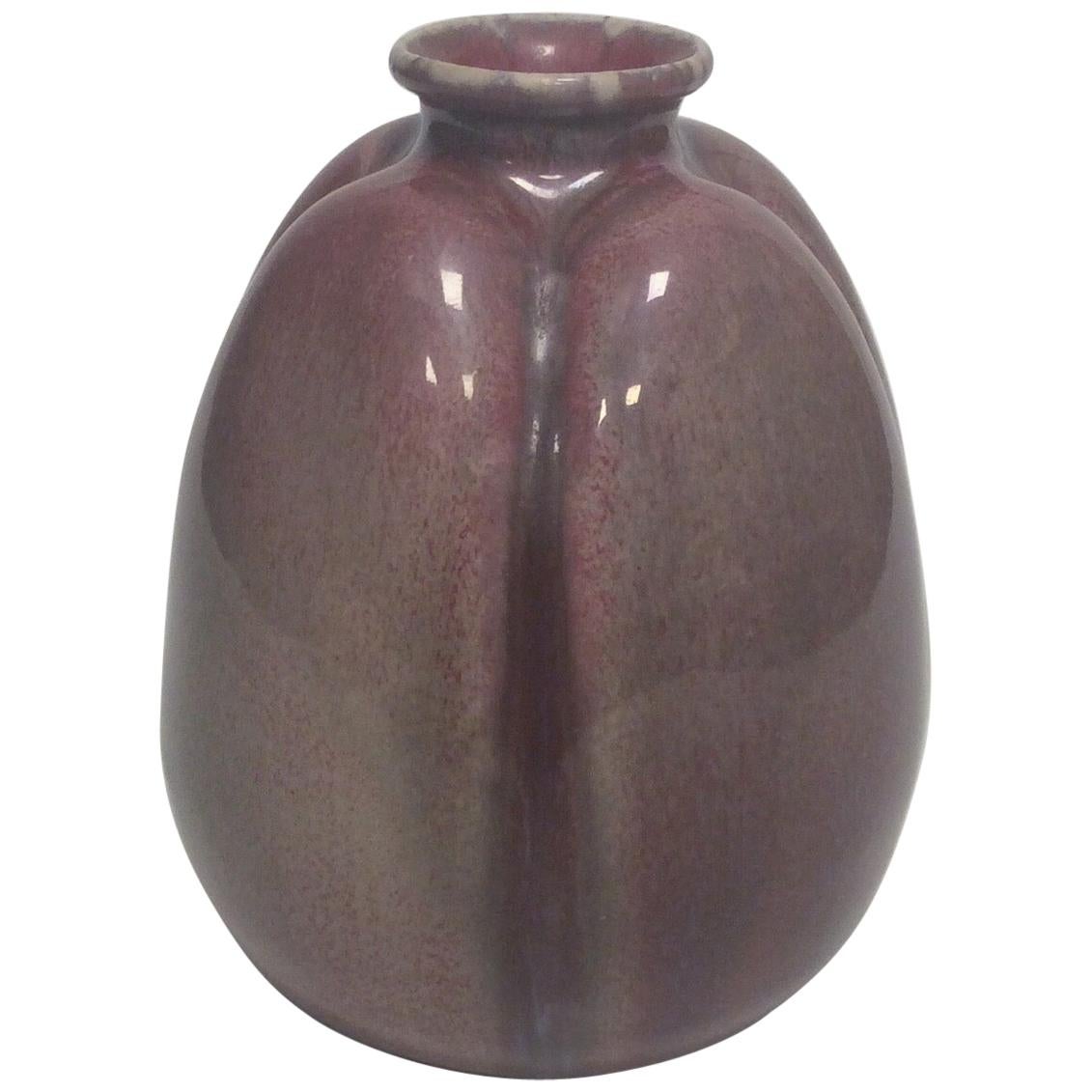Royal Copenhagen Early Stoneware Vase by Christian Joachim No 291 For Sale