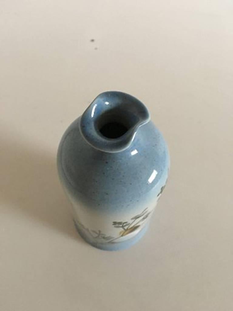 Scandinavian Modern Royal Copenhagen Earthenware Vase #967/3846 For Sale