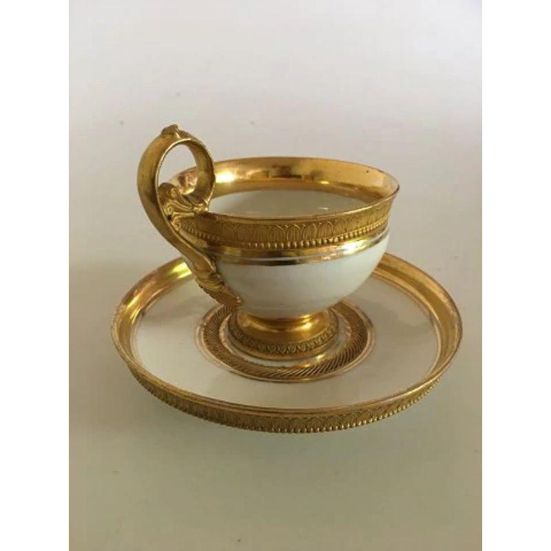 Royal Copenhagen Empire Cup from 1820-1850

In good condition.
Measures 9.5cm/ 3 3/4