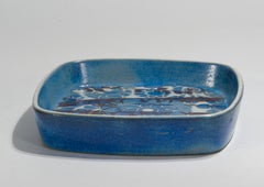 Royal Copenhagen Faience Baca Square Bowl Tray Johanne Gerber